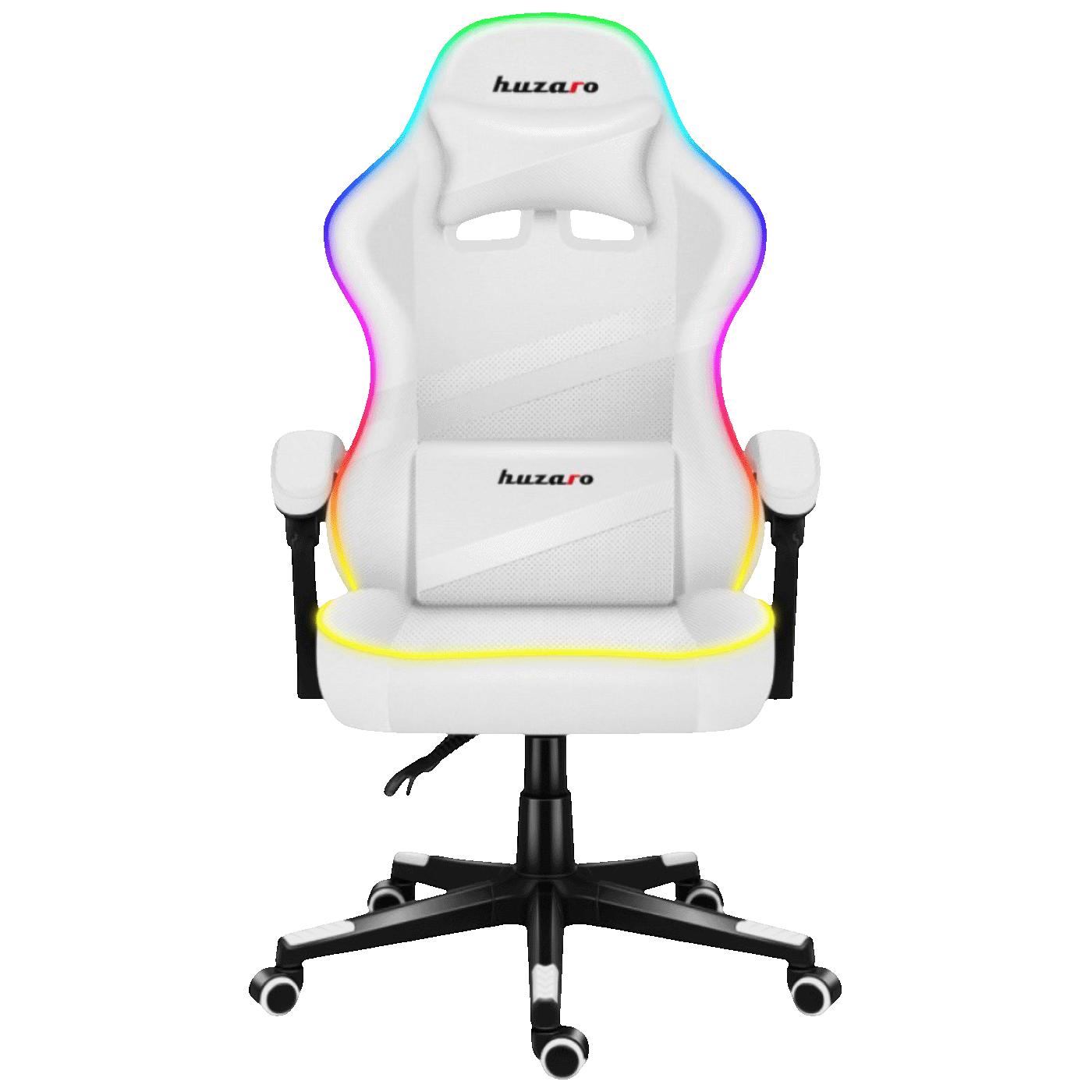 Huzaro Gaming stolica, RGB, daljinski upravljač, bijela - Force 4.4 RGB White