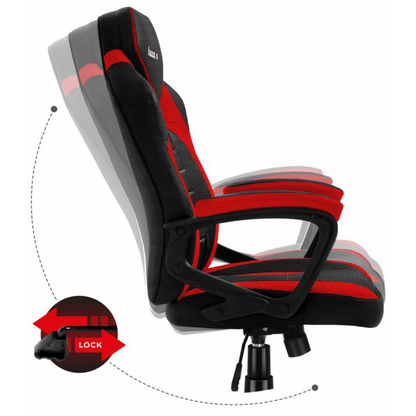 Huzaro Gaming stolica, crveno / crna - Force 2.5 Red Mesh