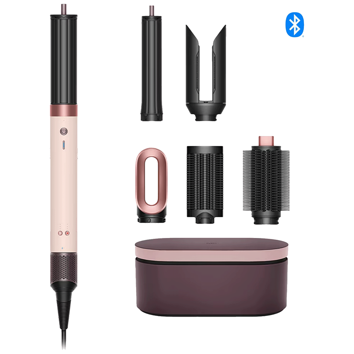 Dyson Uvijač za kosu, 1300 W, kovrče, valovi, ravnanje, sušenje - Airwrap Coanda2x Pink/Rose Gold+W
