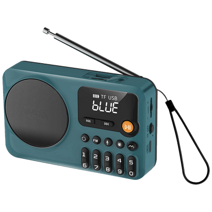 MeanIT Zvučnik bežični, FM radio, Bluetooth, USB, TF Card - B6