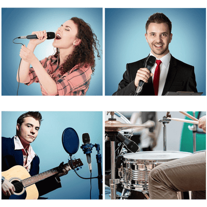 SAL Mikrofon, dinamički, kabl 4,5m, konekcija 6,3mm - M 8