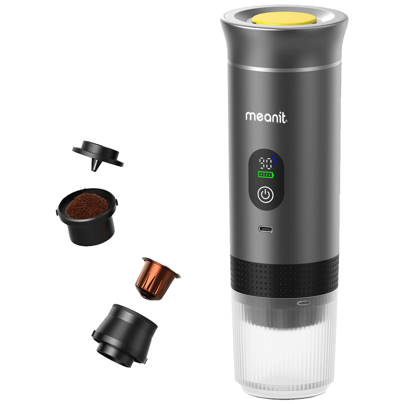 MeanIT Prijenosni aparat za espresso kafu, univerzalni 3-u-1 - Z01 Pro