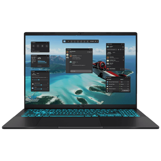 Asus Laptop 16", Intel Core 5 210H 2.2GHz, 16GB, SSD 1TB,RTX 4050 - VivoBook 16 V3607VU-RP201