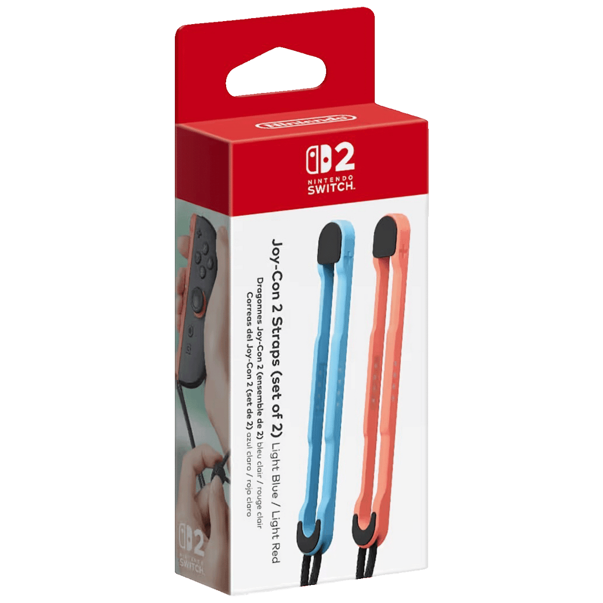 Nintendo Joy-Con 2 traka za Nintendo Switch 2, Light Blue / Light Red - Switch 2 Strap Light Blue/Light Red