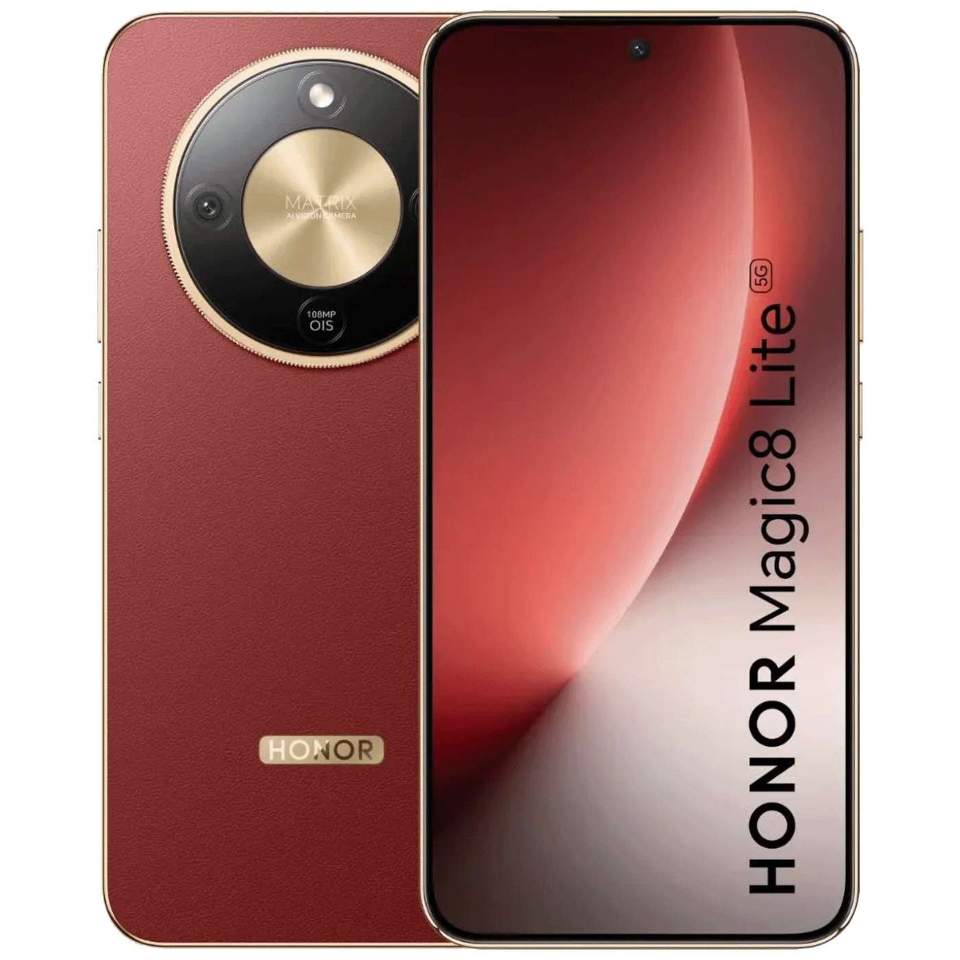 Honor Smartphone 6.79", Octa Core 2.3GHz, RAM 8GB, 108Mpixel - Magic8 Lite 5G 8GB/256GB Red