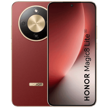 Honor Smartphone 6.79", Octa Core 2.3GHz, RAM 8GB, 108Mpixel - Magic8 Lite 5G 8GB/256GB Red