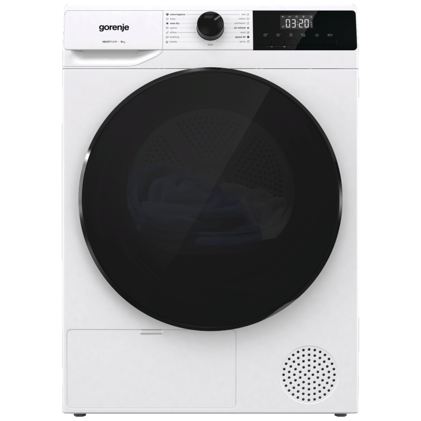 Gorenje Mašina za sušenje veša sa toplotnom pumpom, 9 kg., D - DHNA92