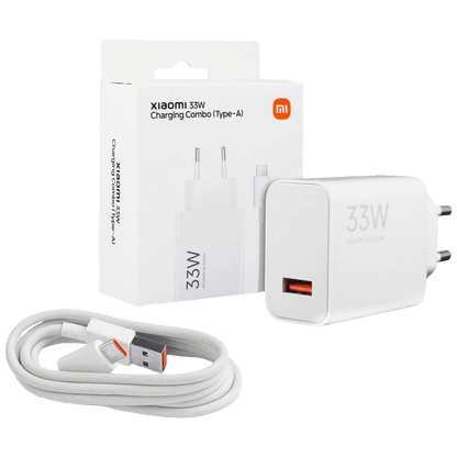 Xiaomi Punjač za Xiaomi sa USB-A to USB-C kablom, brzi, 33W - 33 W Charging Combo (Type-A)