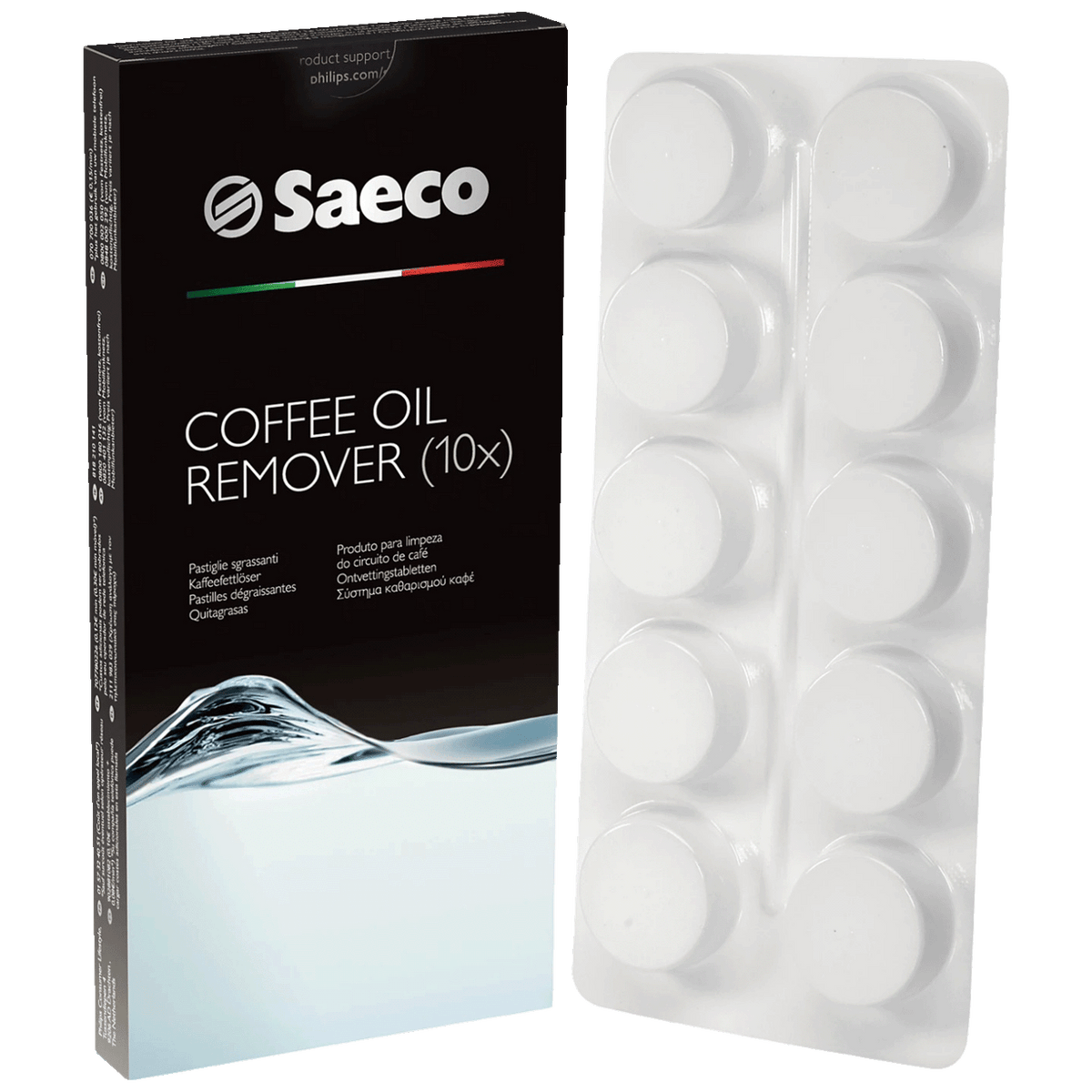 Saeco Tablete za uklanjanje ulja od kafe, pakiranje 10 kom. - CA6704/99