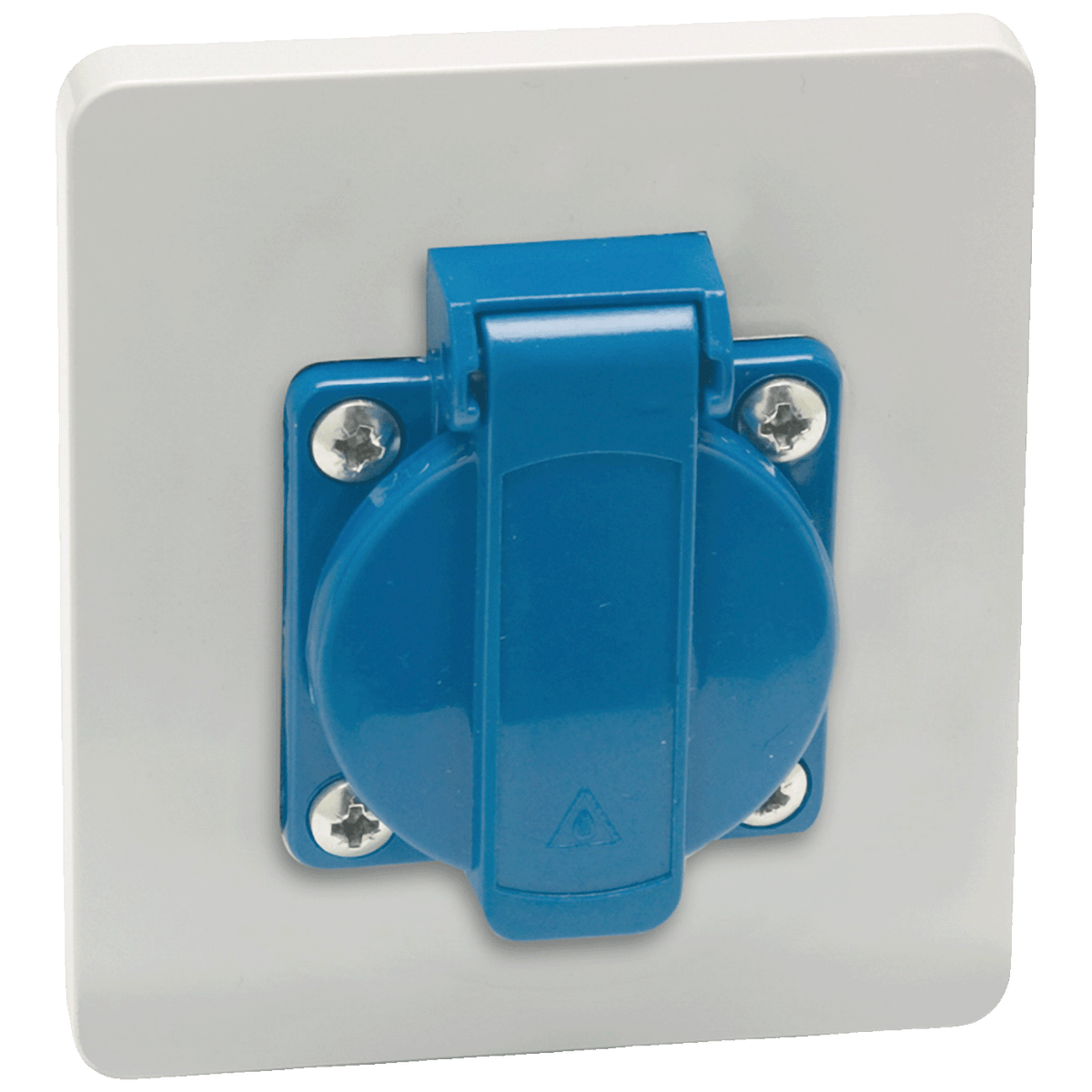 Famatel Utičnica zidna, schuko, 16A, 250V, 1x2P+TTL, IP54 - 3915