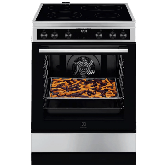 Electrolux Štednjak 4 staklokeramičke ringle, pećnica 73 lit., 60 cm, A - LKR66021MX