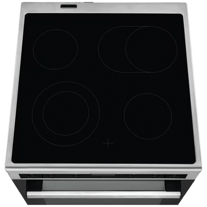 Electrolux Štednjak 4 staklokeramičke ringle, pećnica 73 lit., 60 cm, A - LKR66021MX