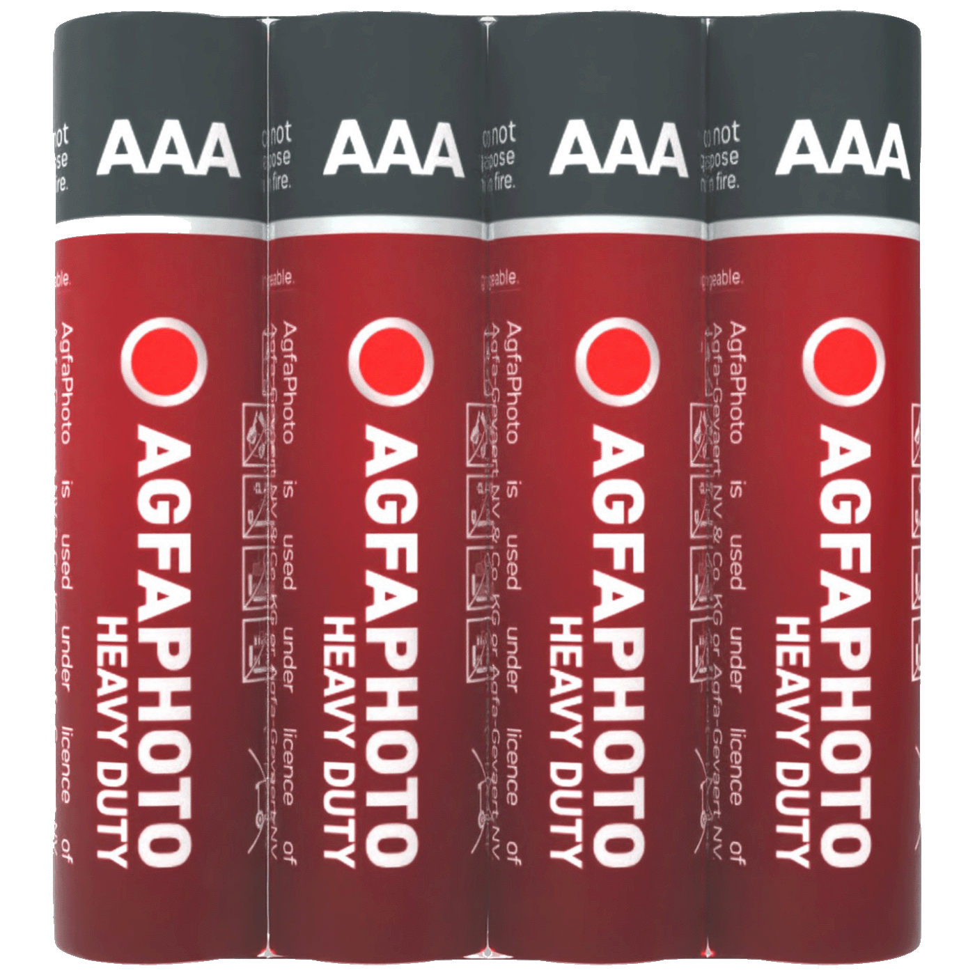 Agfa Baterija Zinc-Carbon, AAA, 1.5V pak. 4 komada - AAA SHRINK S4