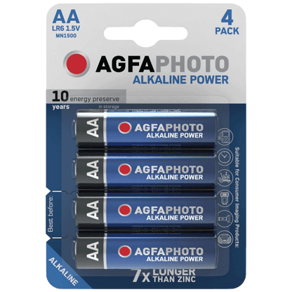 Agfa Baterija alkalna, AA/LR6  blister pak. 4 kom - AF LR6