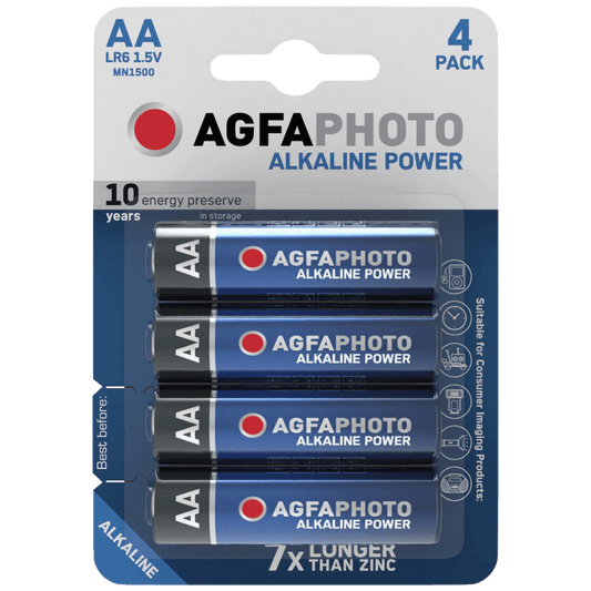 Agfa Baterija alkalna, AA/LR6  blister pak. 4 kom - AF LR6