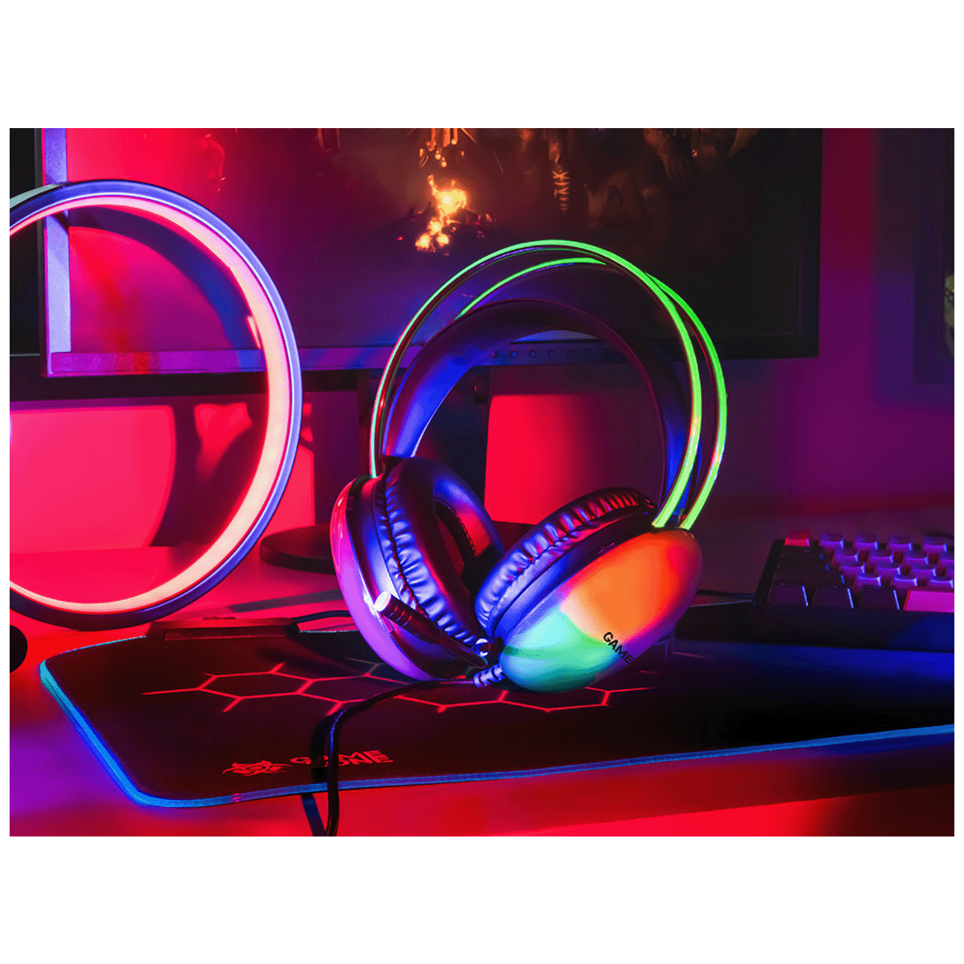 Tracer Slušalice sa mikrofonom, gaming, stereo, RGB - GAMEZONE GZ X4