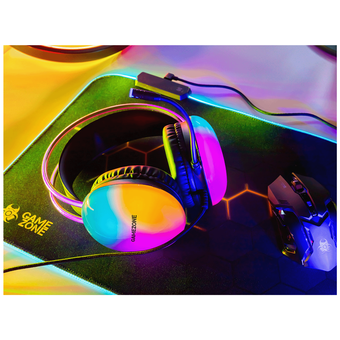 Tracer Slušalice sa mikrofonom, gaming, stereo, RGB - GAMEZONE GZ X4
