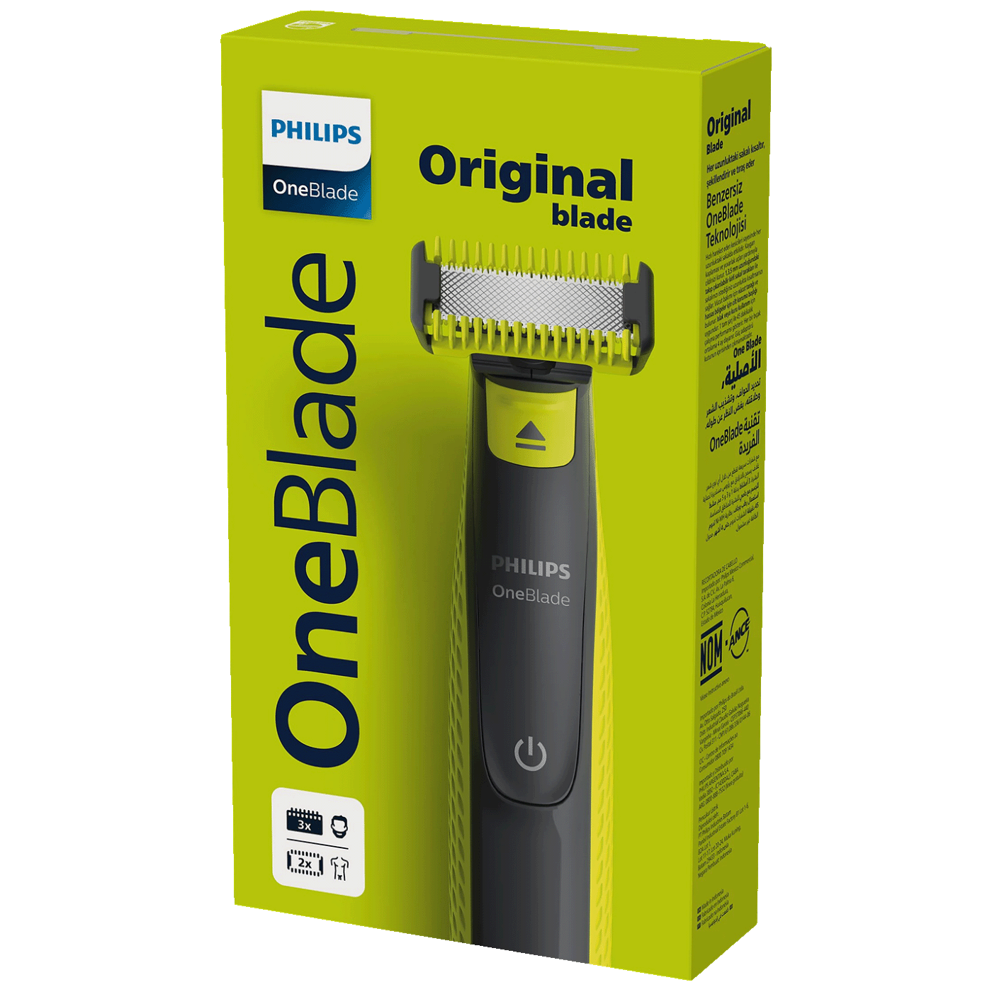 Philips Aparat za brijanje , trimer, OneBlade, Lice + Tijelo - QP2824/10
