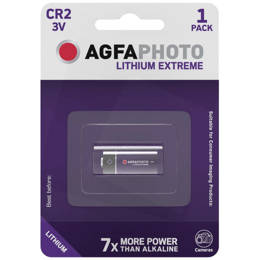 Agfa Baterija litijska CR2, 3V, blister pak. 1 komad - CR2 B1