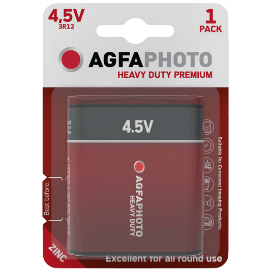 Agfa Baterija Zinc-Carbon, 4,5V blister pak. 1 komad - AF 3R12