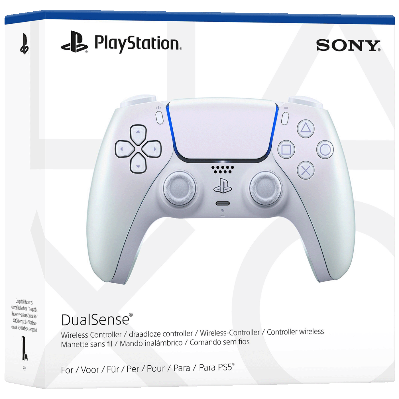 Sony Bežični kontroler PlayStation 5, Chroma Pearl - PS5 Dualsense Wireless Controller
