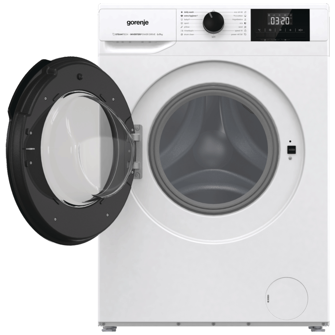 Gorenje Mašina za pranje veša 7 kg, 1200 obrtaja, SLIM, B - W1NGPI72SBS