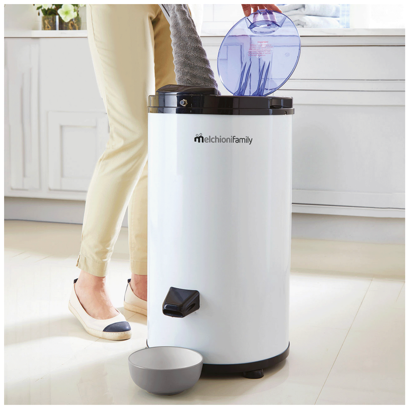 MELCHIONI family Centrifugalna sušilica veša, 6 kg., 3200 rpm, 300W - Tornado Spin Dryer