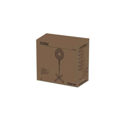 Floria Ventilator sa postoljem, promjer 40 cm, 40 W, crna - ZLN1181