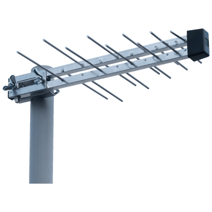 Iskra Antena Loga UHF sa pojačalom, dobit 16 dB, F-konektor - P-20 DTT/G H/V