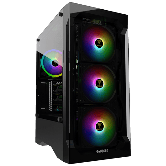 Zeus Desktop PC, Ryzen 5 5500, 16GB DDR4, SSD 512GB, RX580 - Ryzen 5 5500/16GB/512/RX580