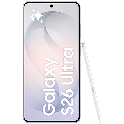 Samsung Smartphone 6.9", 5G, Octa Core 7.74GHz, RAM 12GB, 200Mpixel - Galaxy S26 Ultra 12GB/512GB White