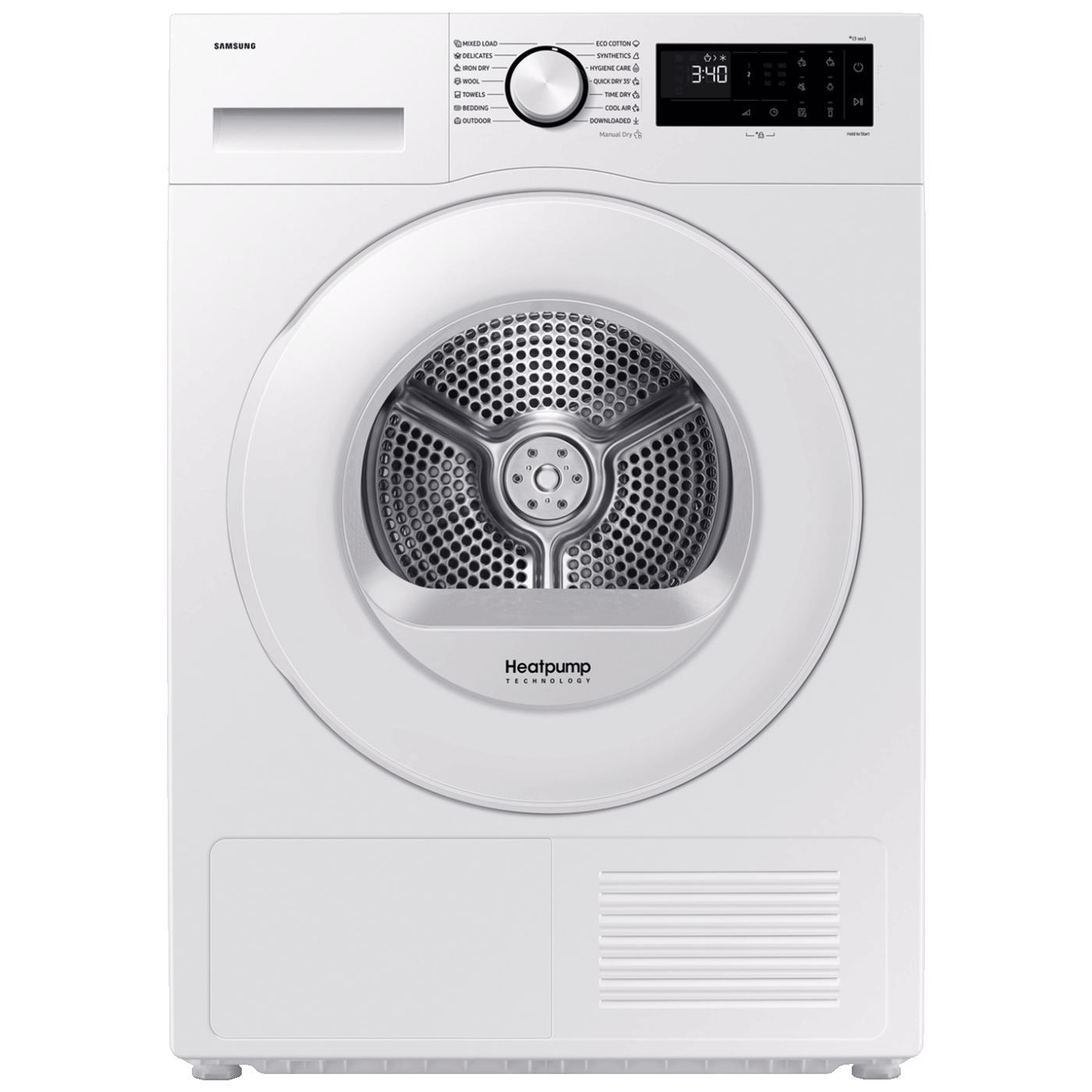 Samsung Mašina za sušenje veša sa toplotnom pumpom, 9 kg, C - DV90DG52A0TELE