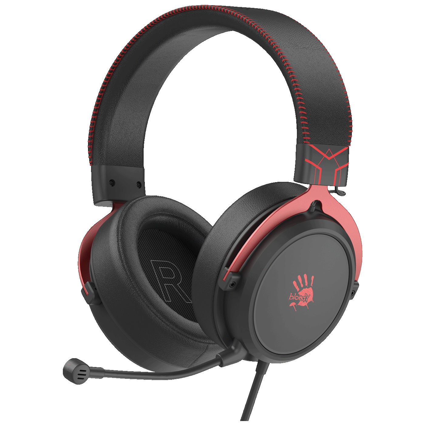 Bloody Slušalice sa mikrofonom, gaming, 7.1, USB/3.5 mm - A4-M590i RED