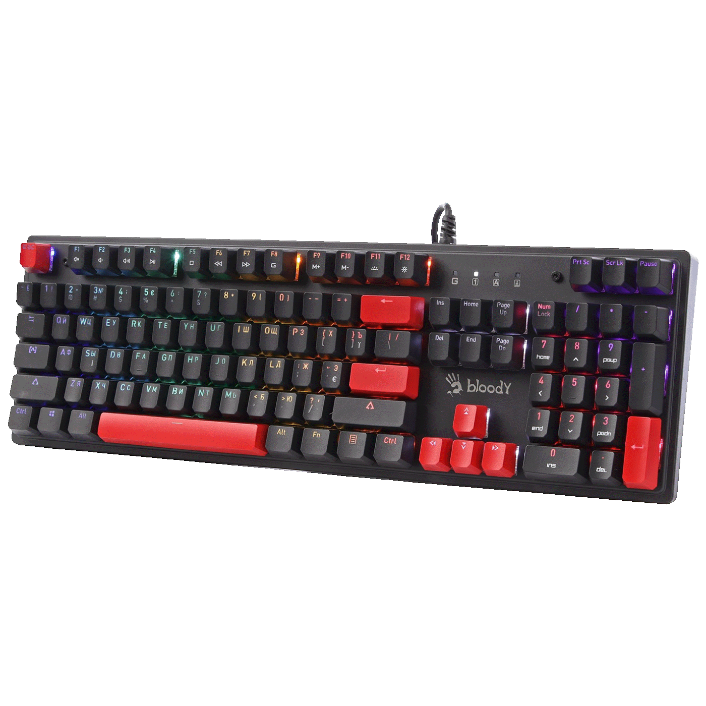 Bloody Tastatura sa RGB osvjetljenjem, gaming, mehanička - A4-S525N