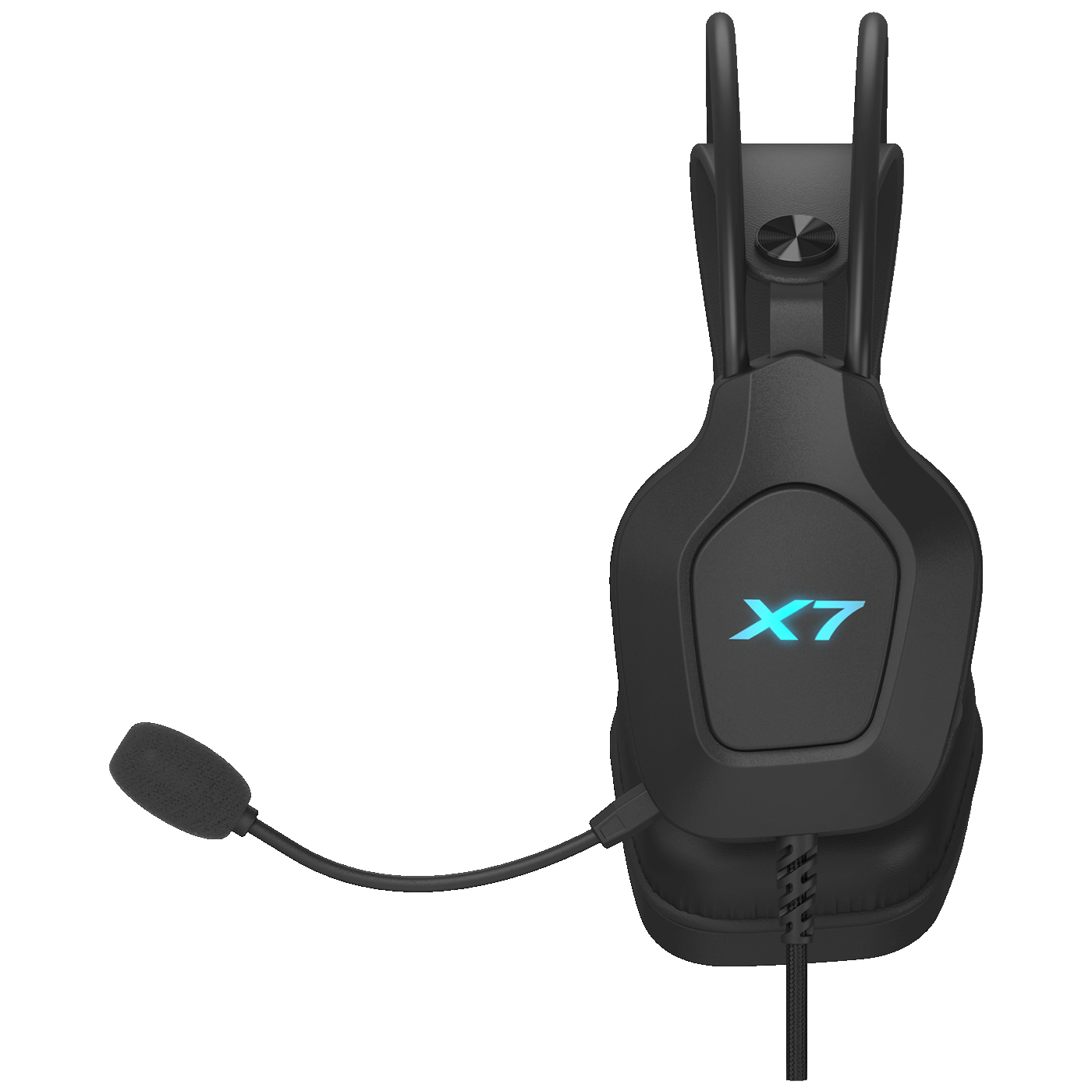 A4Tech Slušalice sa mikrofonom, gaming, USB, LED - A4-XH-200 X7 Black