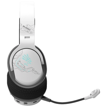 Bloody Bežične/žične slušalice sa mikrofonom,gaming, RGB - A4-GR370, White