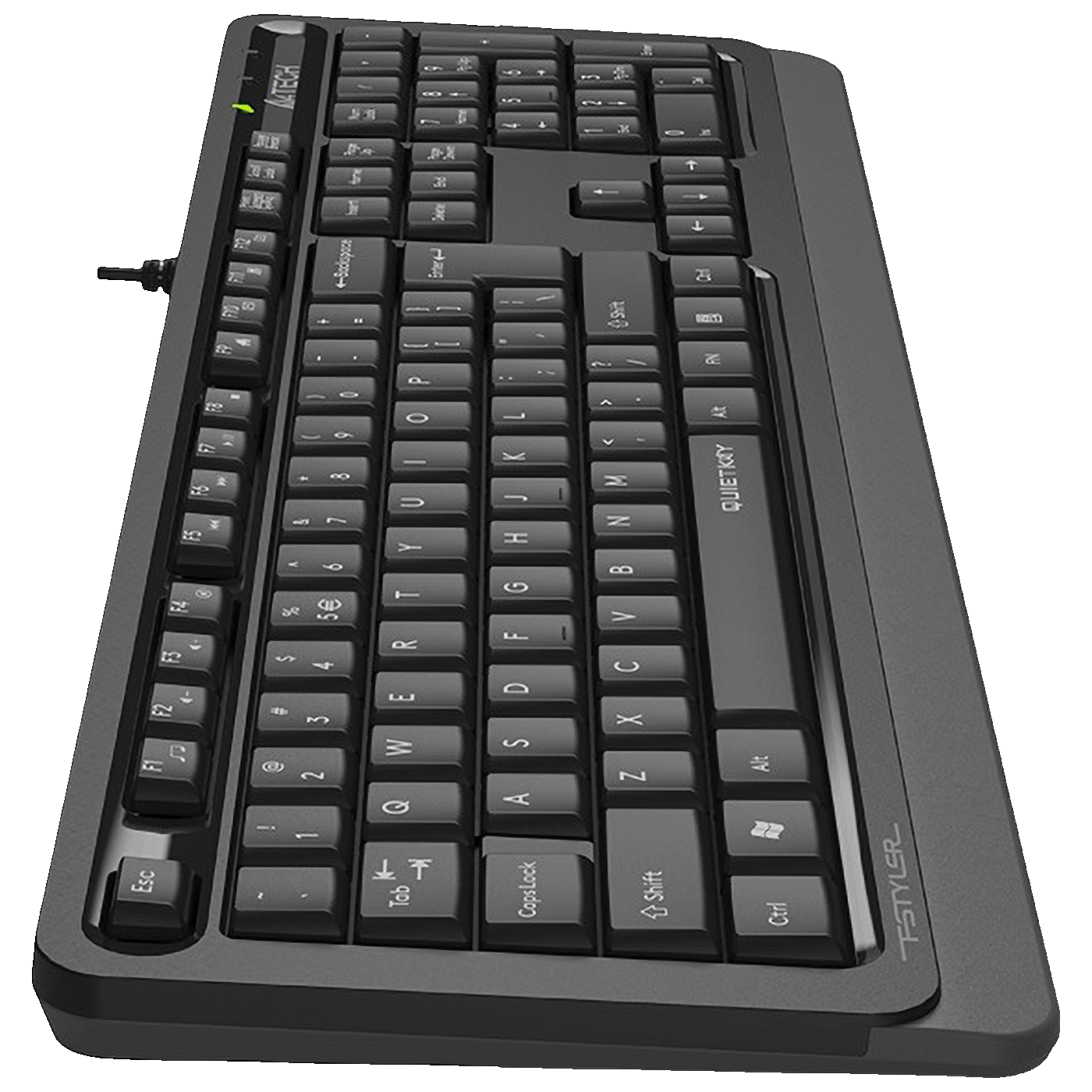 A4Tech Tastatura multimedijalna, USB, vodootporna - A4-FK10 US GREY