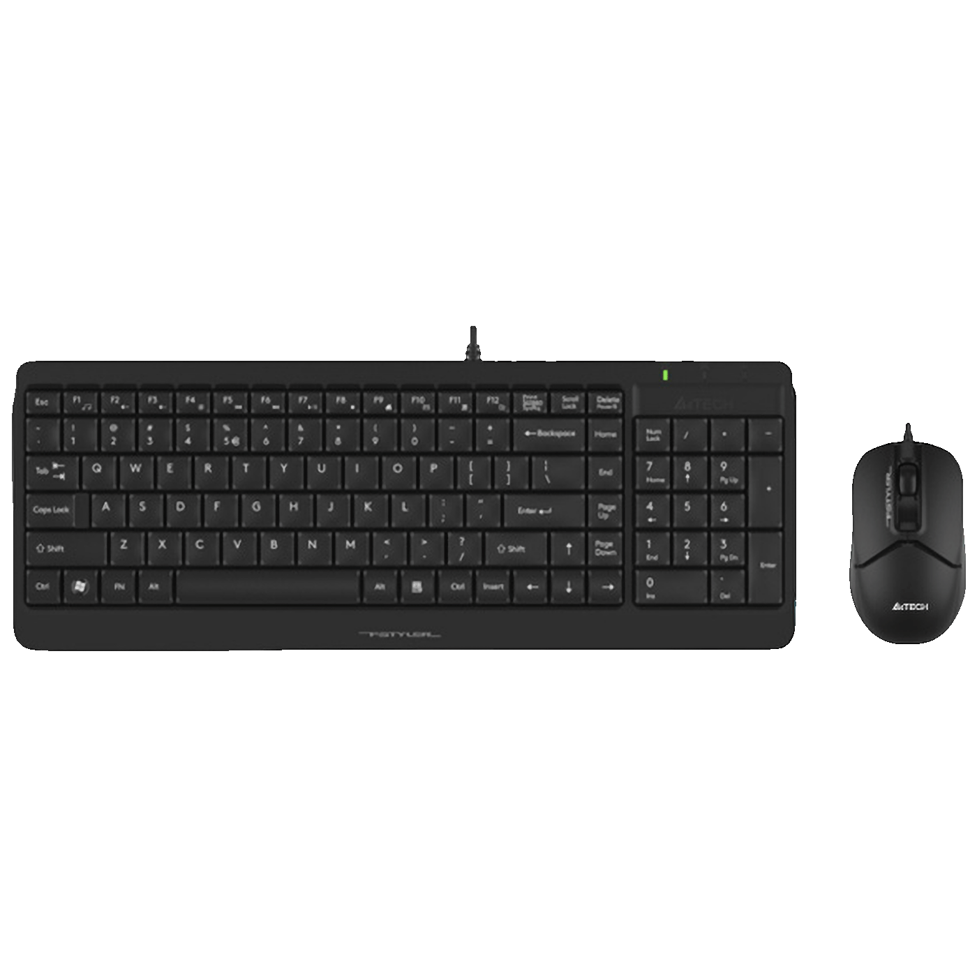 A4Tech Tastatura + miš, USB - A4-F1512