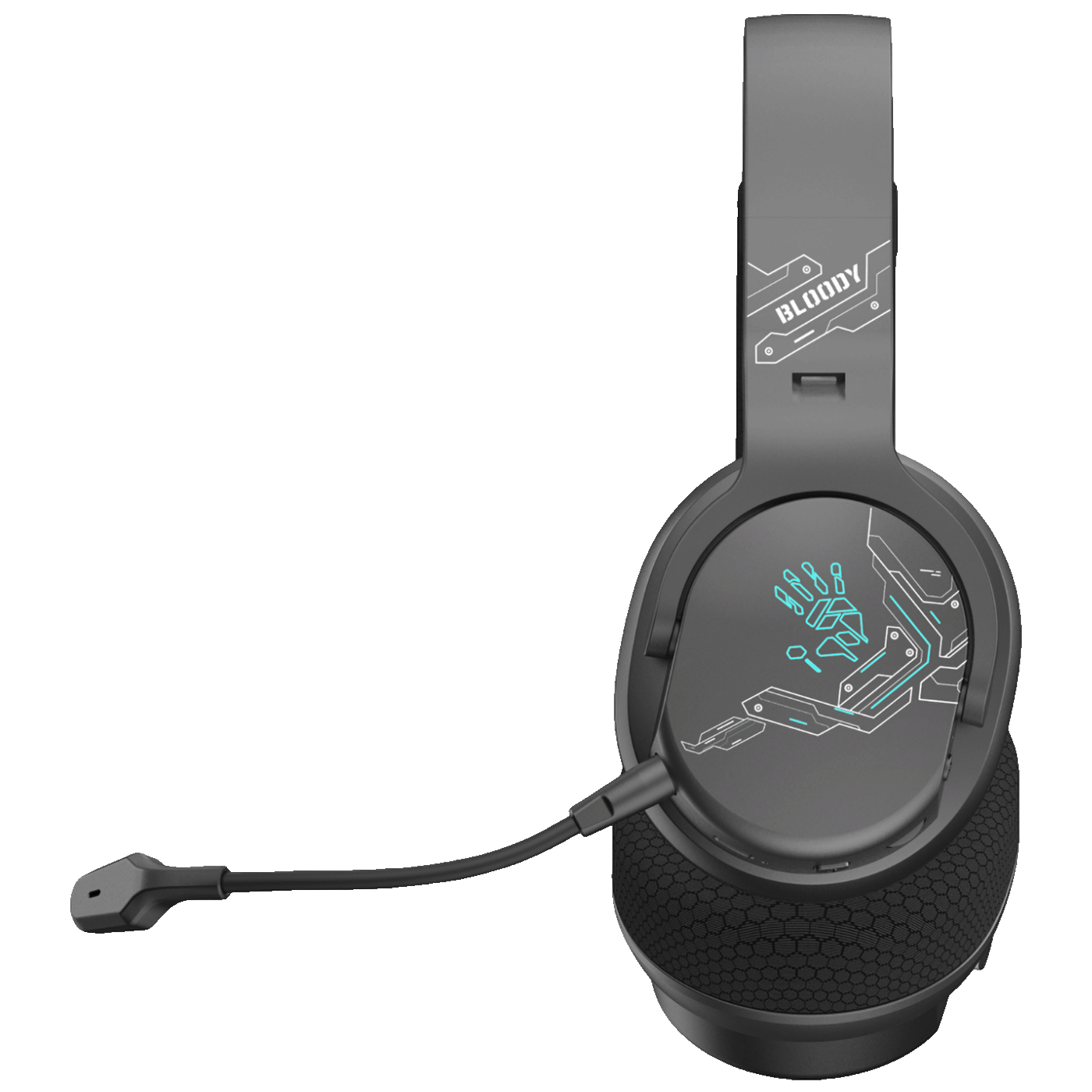 Bloody Bežične/žične slušalice sa mikrofonom,gaming, RGB - A4-GR370, Black
