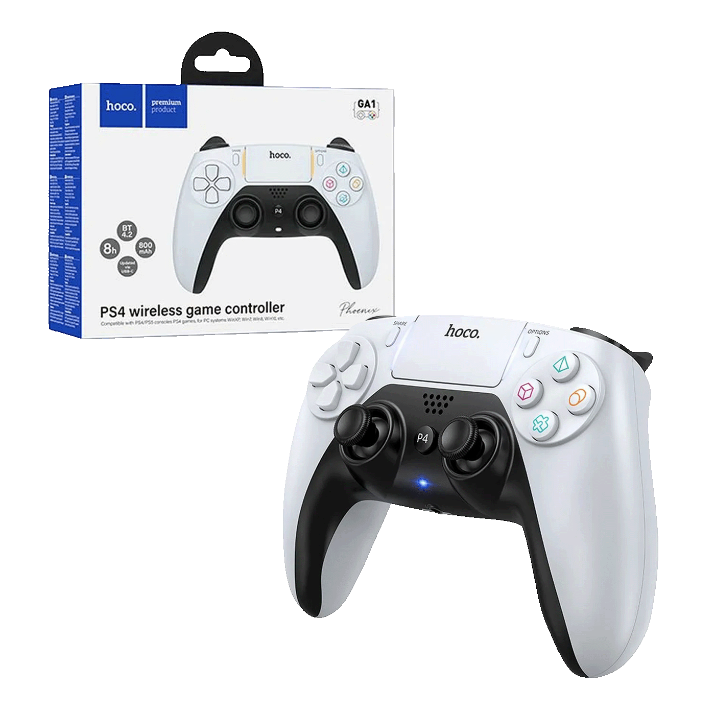 hoco. Gamepad bežični za PS4, PC - GA1