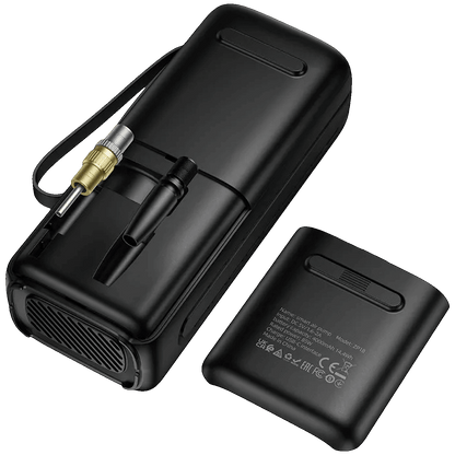 hoco memory Kompresor, pametni, sa svjetlom, 3 bar, 4000 mAh - ZP18