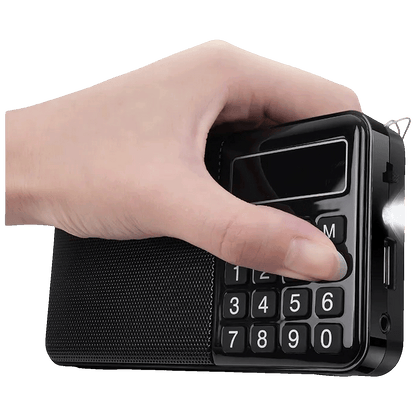 hoco. Radio prijemnik, džepni, AM/FM, MP3, Bluetooth - HI50