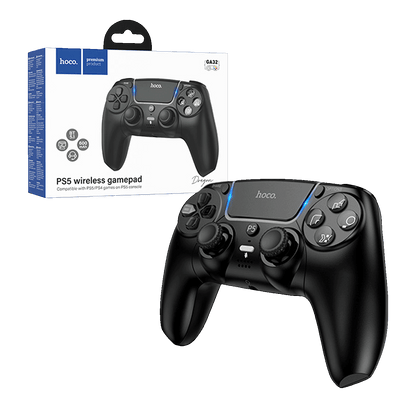 hoco. Gamepad bežični za PS5, 600 mAh - GA32 Dragon Black
