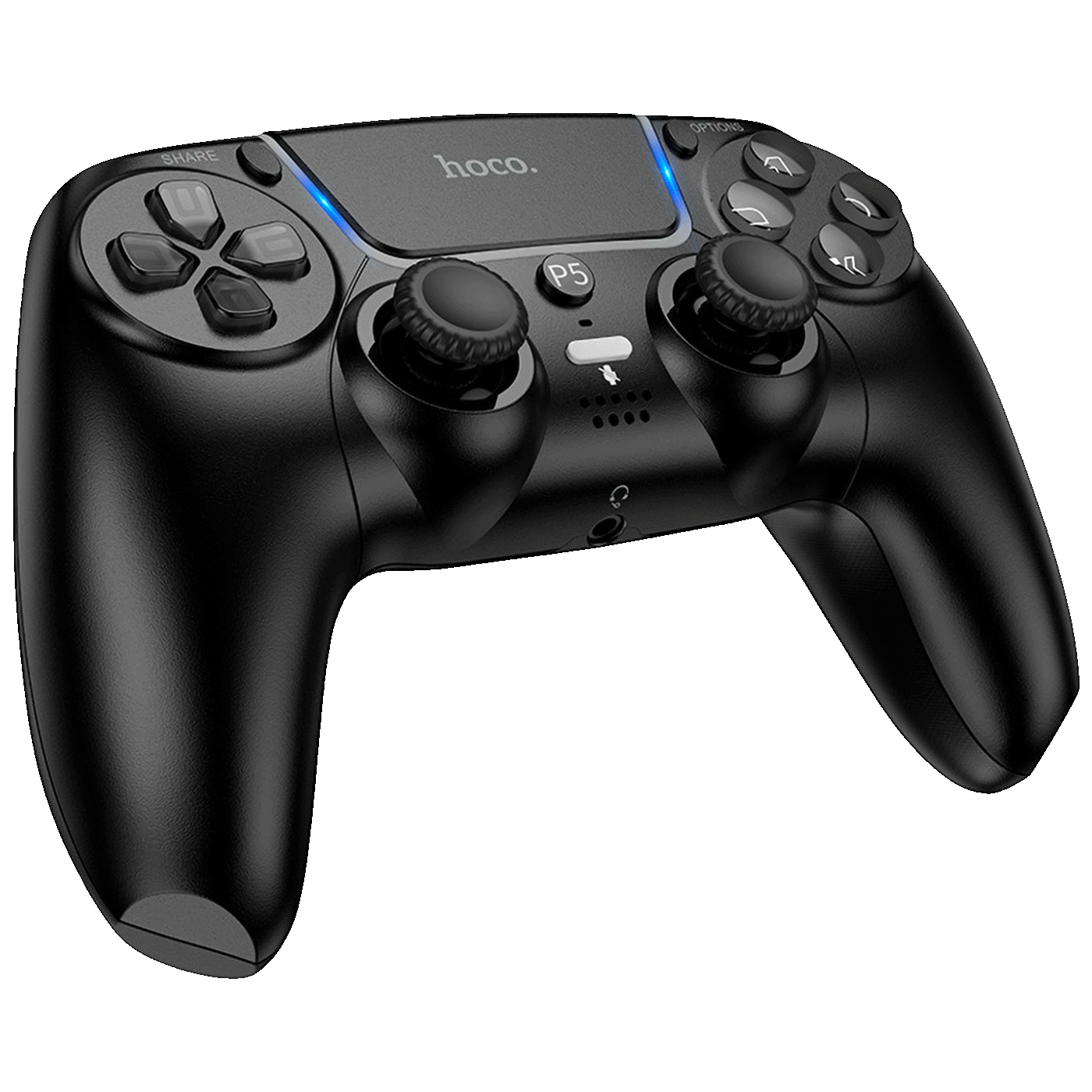 hoco. Gamepad bežični za PS5, 600 mAh - GA32 Dragon Black