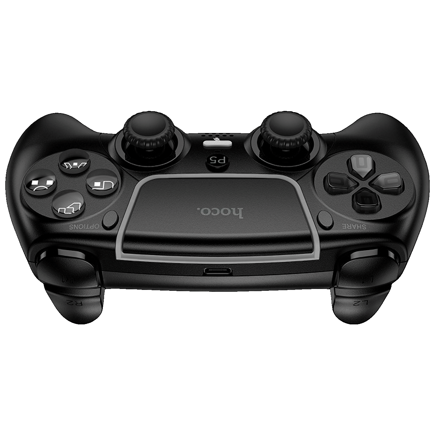 hoco. Gamepad bežični za PS5, 600 mAh - GA32 Dragon Black