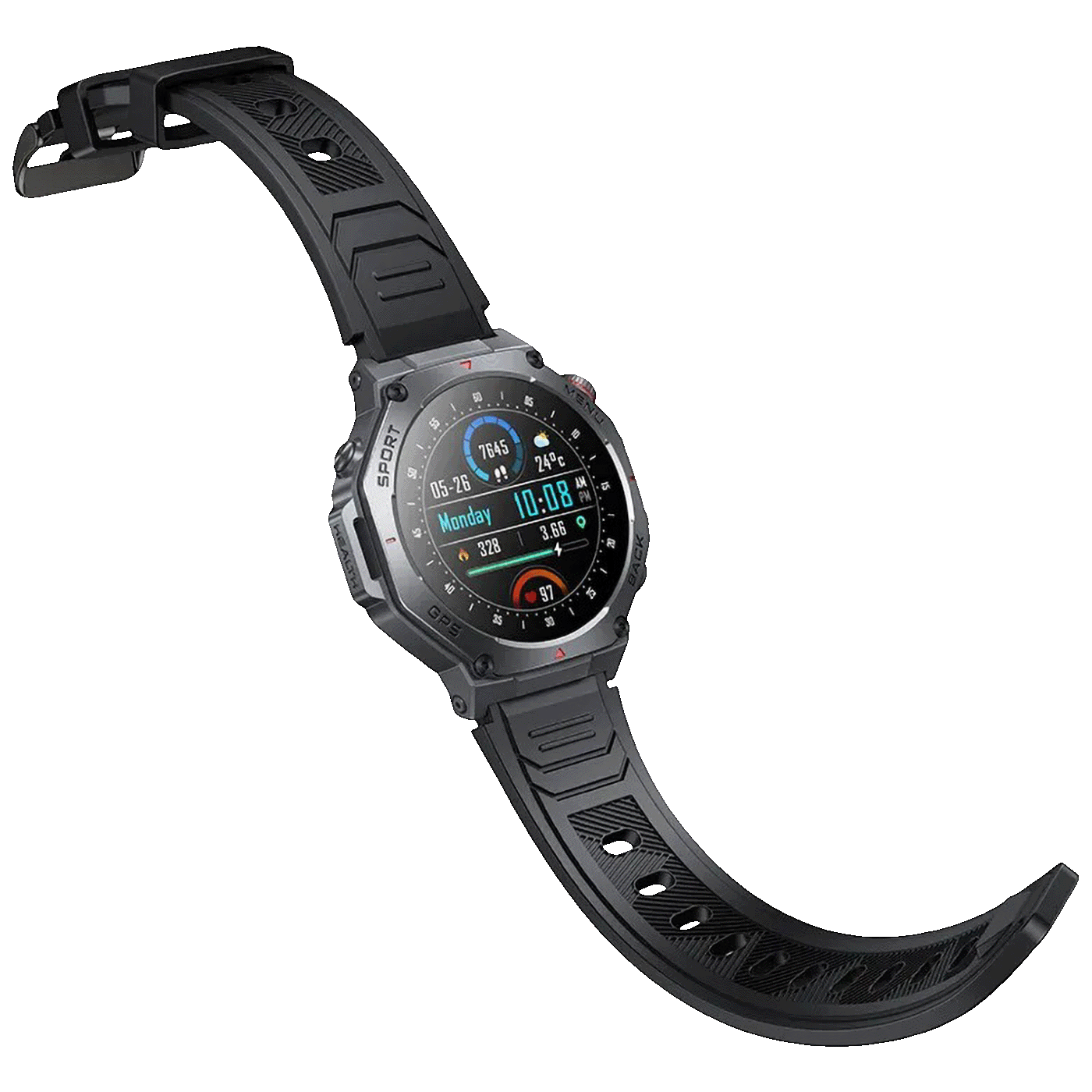 hoco. Pametni sat, 1.43" AMOLED, Bluetooth, GPS, 3ATM - Y37
