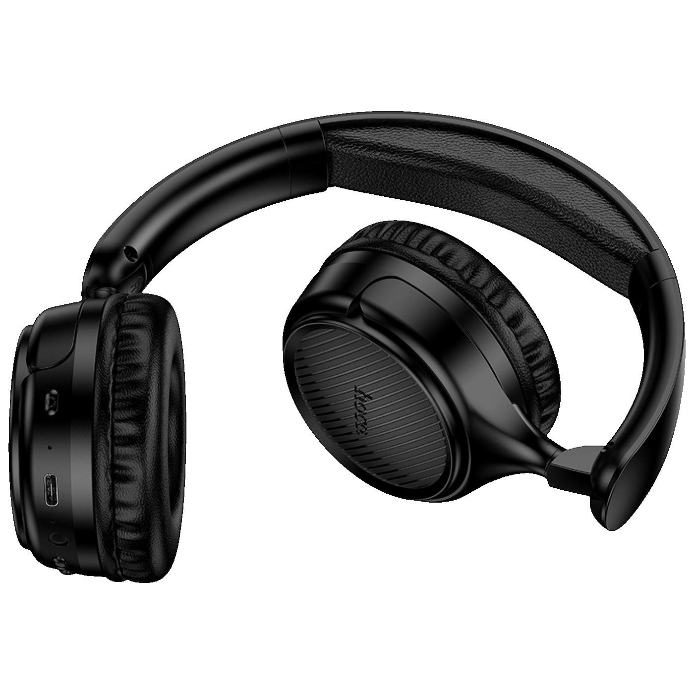 hoco. Slušalice bežične, Bluetooth / AUX - W66 Black