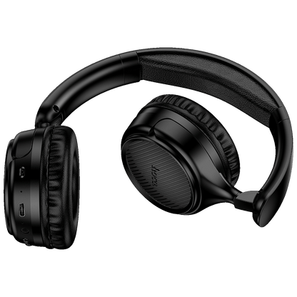 hoco. Slušalice bežične, Bluetooth / AUX - W66 Black