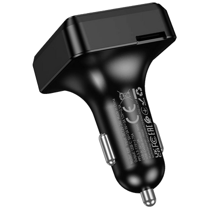 hoco. FM modulator, Bluetooth, 12V/24V, 2xUSB-A, 1xUSB-C, PD/QC - E89