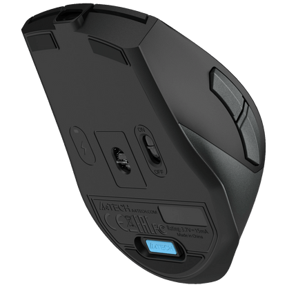 A4Tech Bežični miš, optički, 2000 dpi, USB nano prijemnik + USB-C - A4-FG45CS AIR2